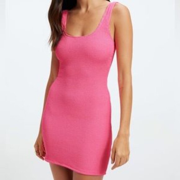 Good American Always Fits Swim Mini Dress - Picture 1 of 5